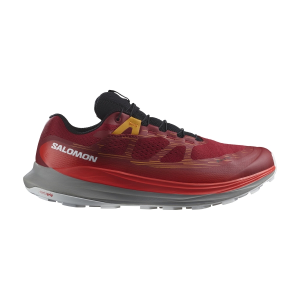 Men's Trail Running Shoes Salomon Salomon Ultra Glide 2 GTX  Biking Red/Frost Gray/Tumeric  Biking Red/Frost Gray/Tumeric 