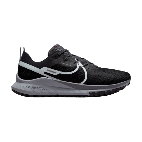 Scarpe Trail Running Uomo Nike Nike React Pegasus Trail 4  Black/Aura/Dark Grey/Wolf Grey  Black/Aura/Dark Grey/Wolf Grey 