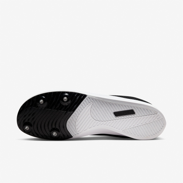 Nike Zoom Rival Distance Racing Shoes - Black/Metallic Silver
