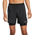 Nike Dri-FIT Stride Hybrid 2 in 1 5in Shorts - Black/Reflective Silver