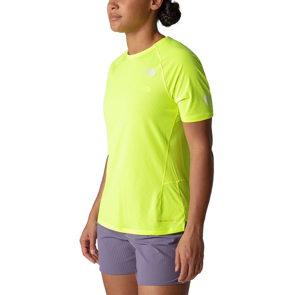 Women's Running T-Shirts The North Face The North Face Summit High TShirt  Led Yellow  Led Yellow 