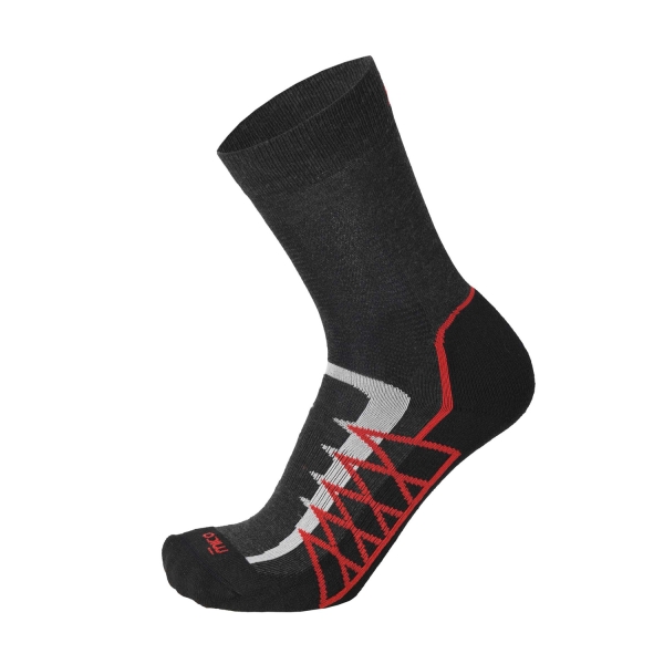 Running Socks Mico Extra Dry Outlast Medium Weight Socks  Antracite Melange CA 3063 166