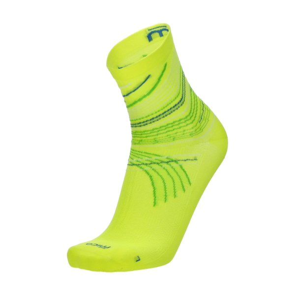 Calcetines Running Mico Performance Extra Dry Light Weight Calcetines  Giallo Fluo CA 1292 189