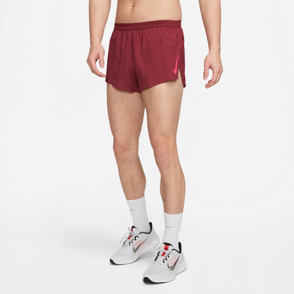 estoy de acuerdo con ventaja Estribillo Nike Aeroswift 2in Shorts de Running para Hombre - Team Red
