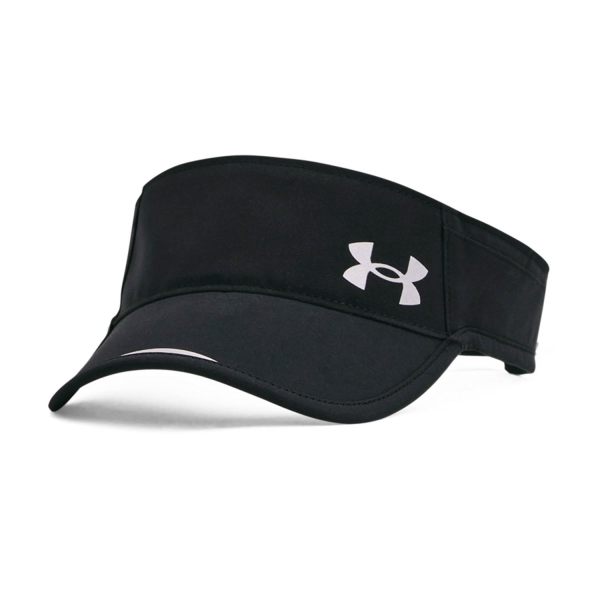 Hats & Visors Under Armour Under Armour IsoChill Launch Visor Woman  Black/Reflective  Black/Reflective 