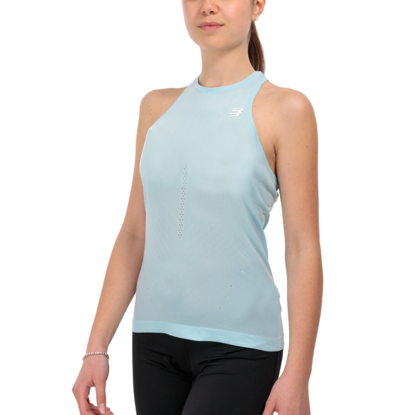 Top y Calzoncillo Ropa íntima Mujer Compressport Performance Top  Aqua/Hot Pink AW00095B543