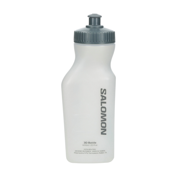Borraccia Salomon 3D 600 ml Bottiglia  White/Translucent LC1915600