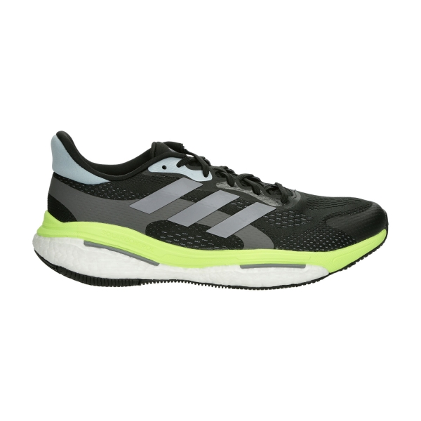 Men's Structured Running Shoes adidas adidas Solarcontrol 2  Core Black/Grey/Lucid Lemon  Core Black/Grey/Lucid Lemon 