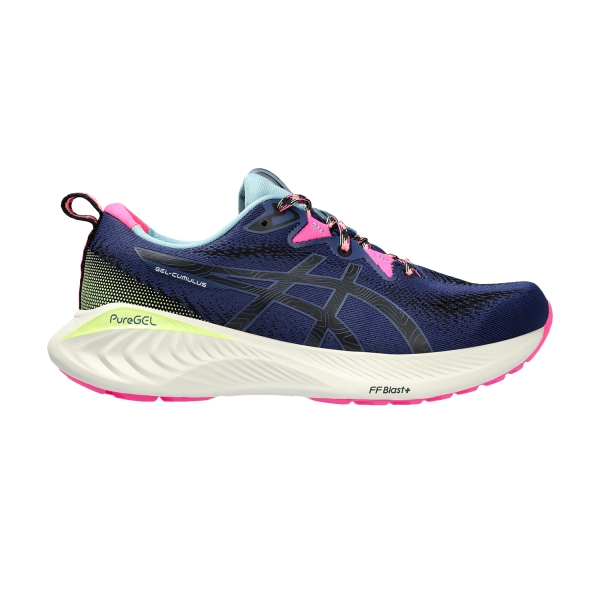 Women's Neutral Running Shoes Asics Asics Gel Cumulus 25 TR  Nature Bathing/Lime Green  Nature Bathing/Lime Green 