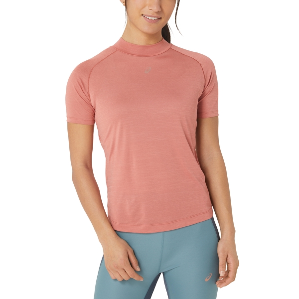 Women's Running T-Shirts Asics Asics Nagino TShirt  Light Garnet  Light Garnet 
