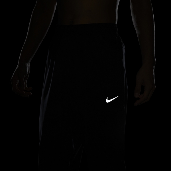 Nike Performance FORM PANT - Tracksuit bottoms - black/reflective  silver/black 