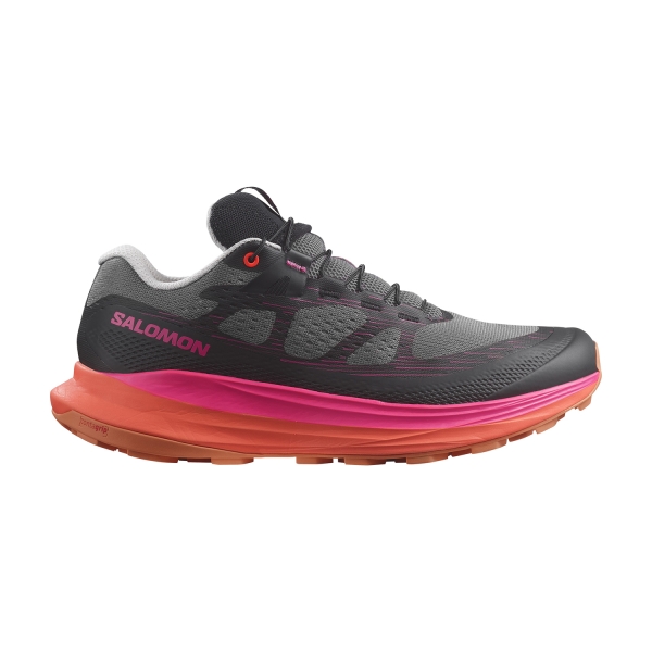 Women's Trail Running Shoes Salomon Salomon Ultra Glide 2  Plum Kitten/Black/Pink Glo  Plum Kitten/Black/Pink Glo 