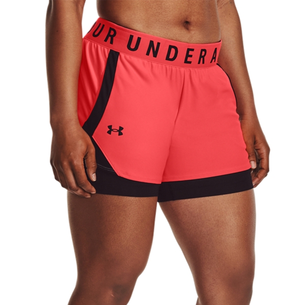 Pantalones Cortos Fitness y Training Mujer Under Armour Under Armour Play Up 2 in 1 3in Shorts  Beta/Reflective  Beta/Reflective 