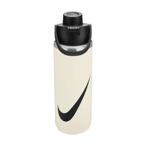 Nike TR Hypercharge 32 oz Straw Bottle (Anthracite/Grey/White) 