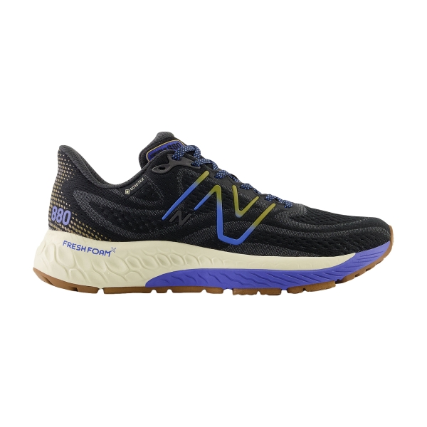 Women's Neutral Running Shoes New Balance New Balance Fresh Foam X 880 v12 GTX  Black  Black 