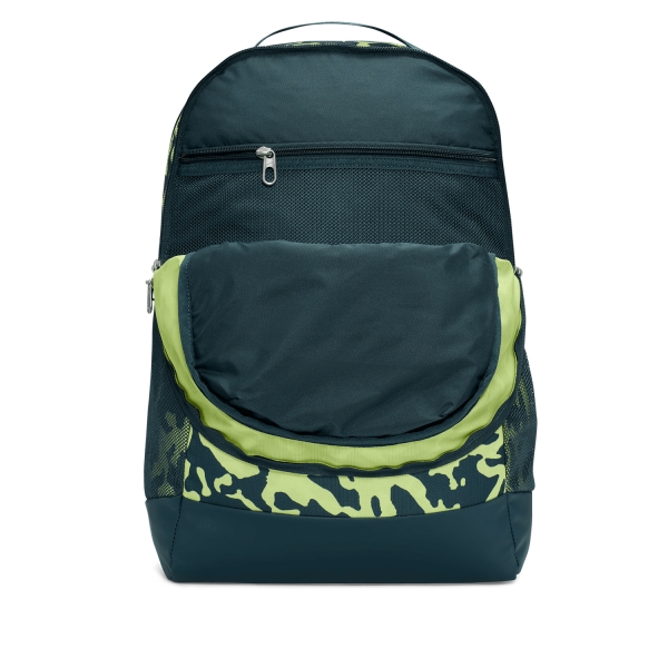 Nike Brasilia Training Backpack - Deep Jungle/Light Lemon Twist