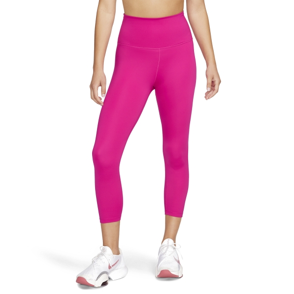 Pants e Tights Fitness e Training Donna Nike Nike One 7/8 Tights  Fireberry/White  Fireberry/White 