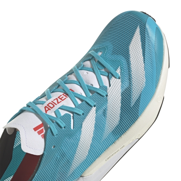 adidas adizero Adios 8 Men's Running Shoes - Lucid Cyan
