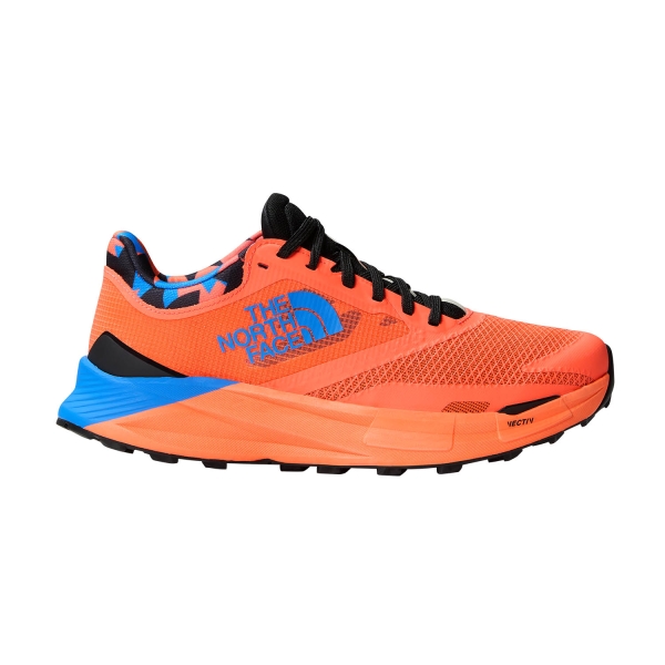 Women's Trail Running Shoes The North Face The North Face Vectiv Enduris 3  Solar Coral/Optic Blue  Solar Coral/Optic Blue 