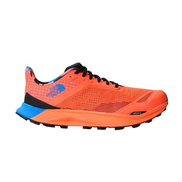 Men's Trail Running Shoes The North Face The North Face Vectiv Infinite 2  Solar Coral/Optical Blue  Solar Coral/Optical Blue 