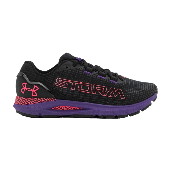 Men's Neutral Running Shoes Under Armour Under Armour HOVR Sonic 6 Storm  Black/Metro Purple  Black/Metro Purple 