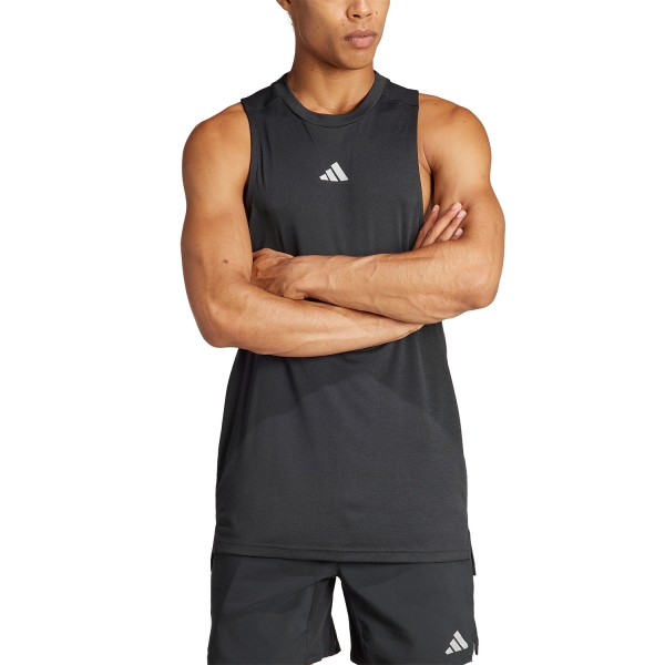 Top Training Hombre adidas HIIT 3S Performance Top  Black IL7127