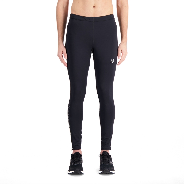 Pants y Tights Running Hombre New Balance New Balance Accelerate Tights  Black Metallic  Black Metallic 