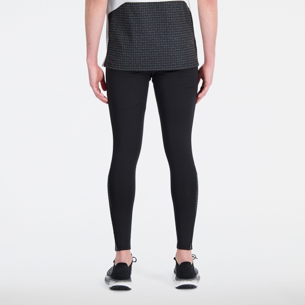 New Balance, Pants & Jumpsuits, New Balance Black White Polkadot  Reflective Accelerate Tights