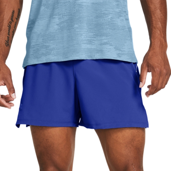 Men's Running Shorts Under Armour Under Armour Launch Elite 5in Shorts  Royal/Graphite  Royal/Graphite 