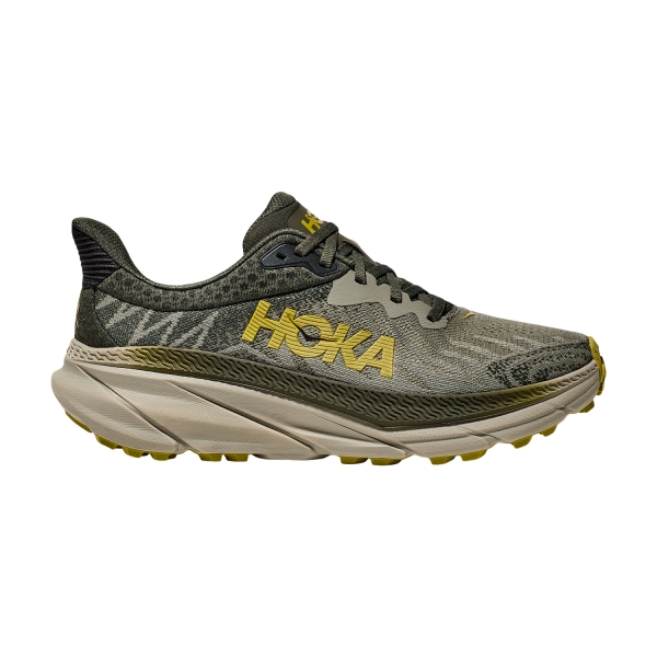 Men's Trail Running Shoes Hoka Challenger 7  Olive Haze/Forest Cover 1134497OZF