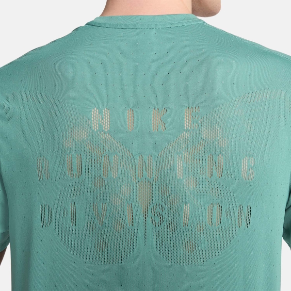 Nike Dri-FIT ADV Run Div Maglietta - Bicoastal/Black Reflective