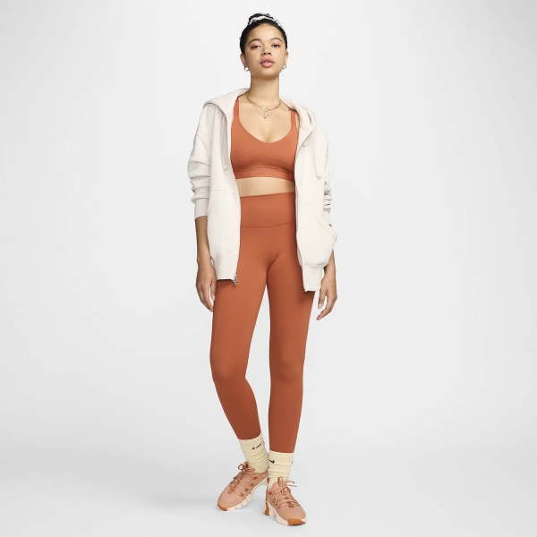 Nike Dri-FIT One 7/8 Tights - Burnt Sunrise/Black