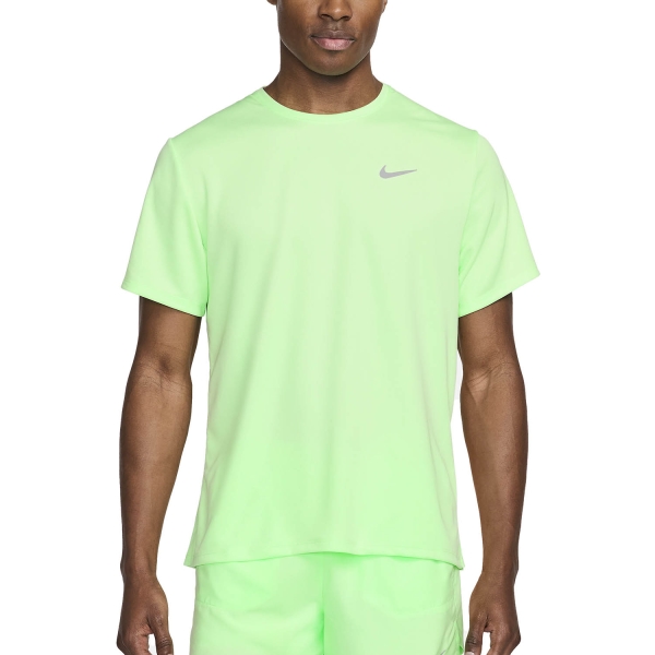 Men's Running T-Shirt Nike DriFIT UV Run Division Miler TShirt  Vapor Green/Reflective Silver DV9315376