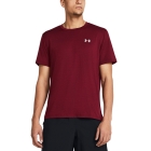 Under Armour Streaker Logo Camiseta - Cardinal/Reflective