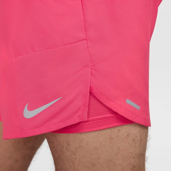 Nike Dri-FIT Stride 2 in 1 7in Shorts - Aster Pink/Reflective Silver