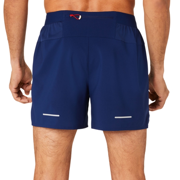 Asics Road 2 in 1 5in Shorts - Blue Expanse/Birch