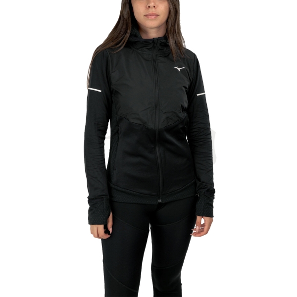 Mizuno Warmalite Hybrid Chaqueta - Black