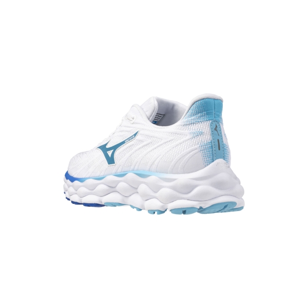 Mizuno Wave Sky 8 - White/Laser Blue/Mugen Blue