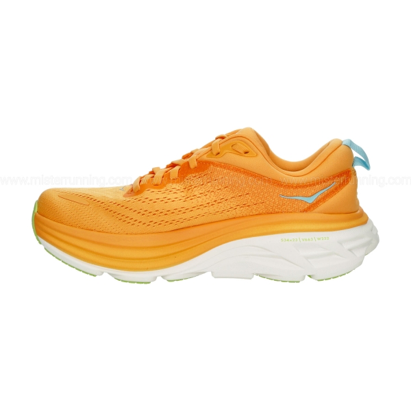 Hoka Bondi 8 - Solar Flare/Lettuce