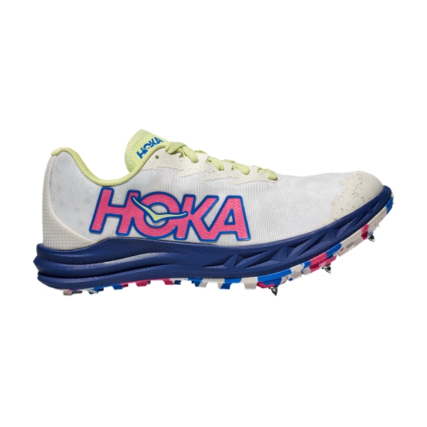 Men's Racing Shoes Hoka Crescendo XC  White/Blueberry 1141272WLBR