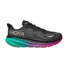 Hoka Clifton 9 GTX - Black/Electric Aqua