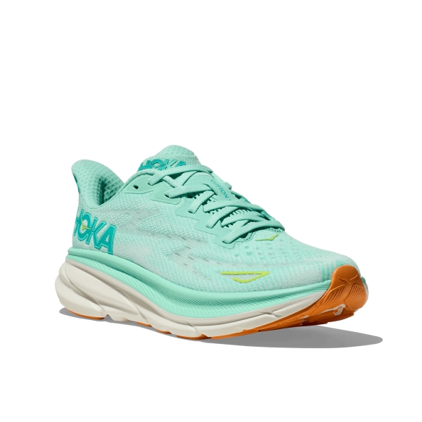 Hoka Clifton 9 - Seafoam/Aqua Breeze