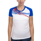 Joma Elite X T-Shirt - White/Royal