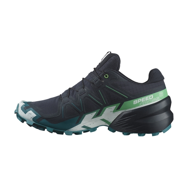 Salomon Speedcross 6 - Carbon/Tahitian Tide/White