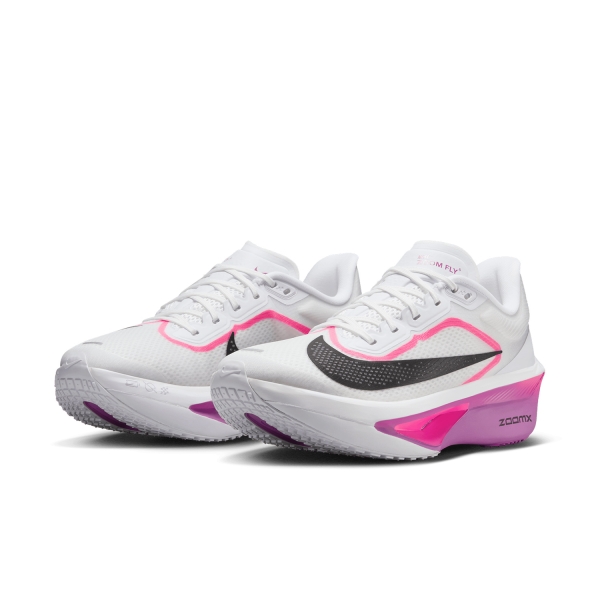 Nike Zoom Fly 6 - White/Black/Vivid Grape/Hyper Pink