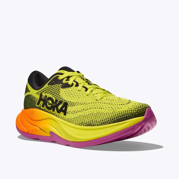 Hoka Rincon 4 - Citrus/Black