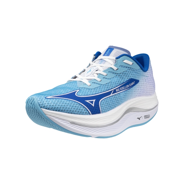 Mizuno Wave Rebellion Flash 2 - River Blue/Mugen Blue/White