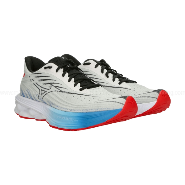 Mizuno Wave Skyrise 6 - Nimbus Cloud/Black/Blue Pace