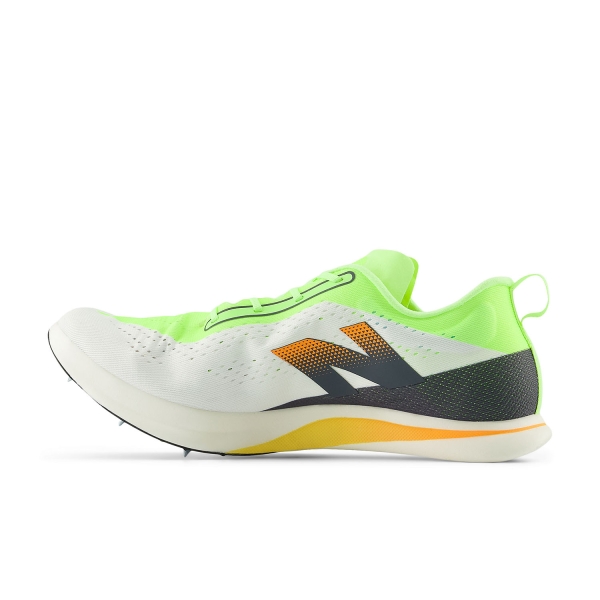 New Balance Fuelcell Supercomp MDX v3 - White/Bleached Lime Glo/Hot Mango