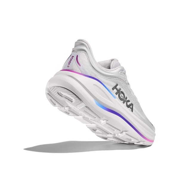 Hoka Bondi 9 - Cosmic Grey/White